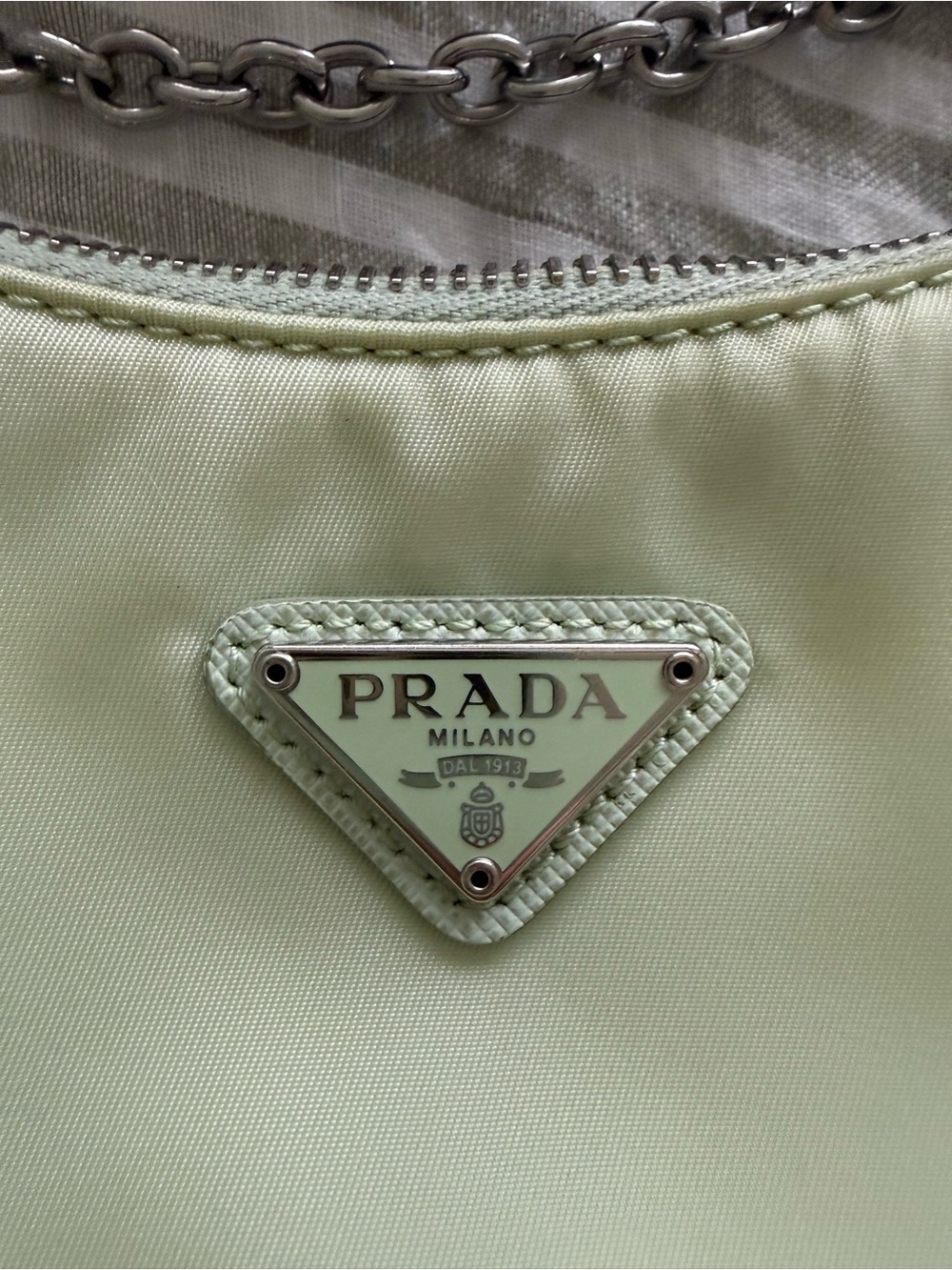 Prada Re-Edition Nylon Bag with Strap and Pouch